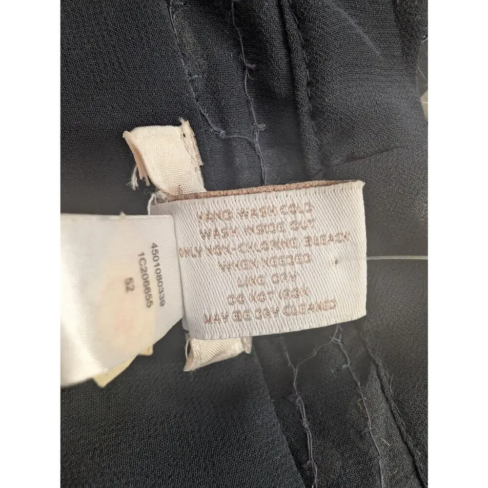 NWT! CHICO'S! LOVELY NAVY BLUE CHIFFON, SHIMMERY CLEAR SEQUINS, OVER-JACKET! XL